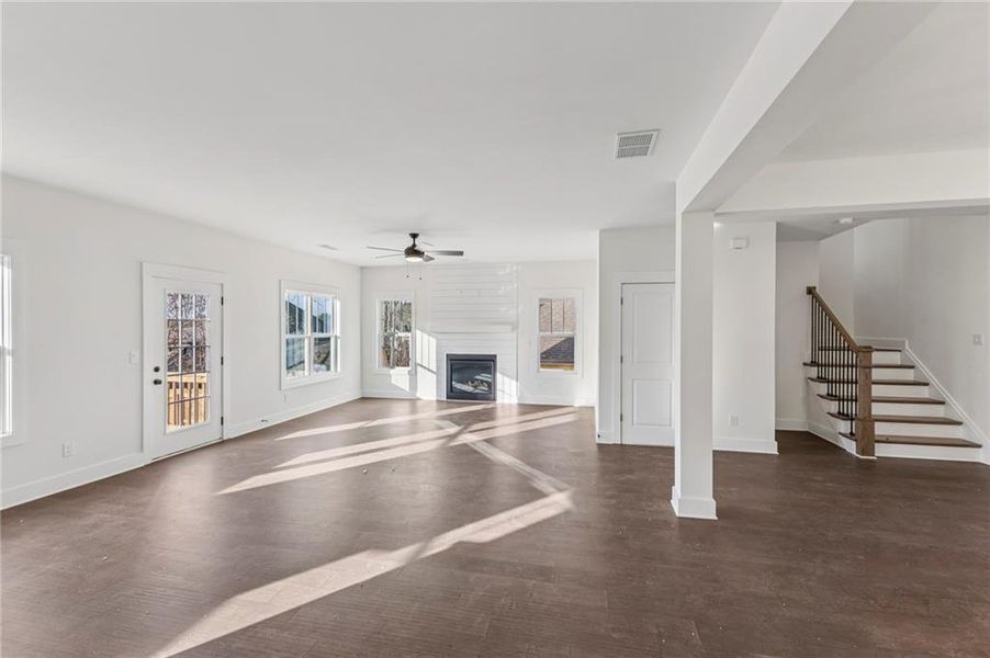 Spacious, unfurnished interior of a new home in , Decatur (Image 7). Spacious, unfurnished interior of a new home in , Decatur (Image 7).