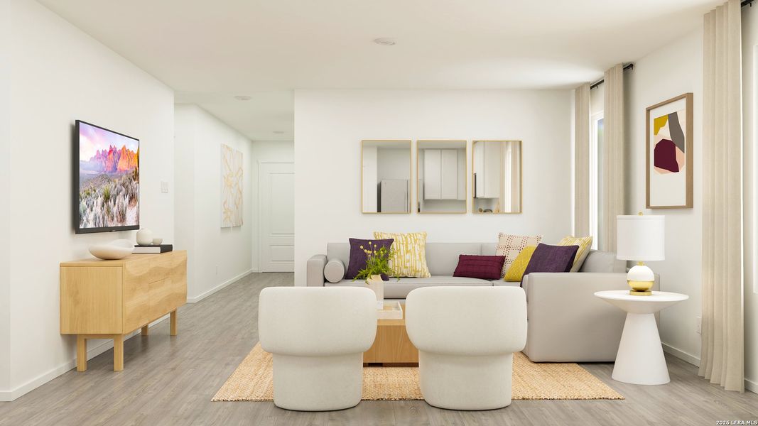 Furnished interior view inside a new home in Tobey Ridge, Jourdanton (Image 23).