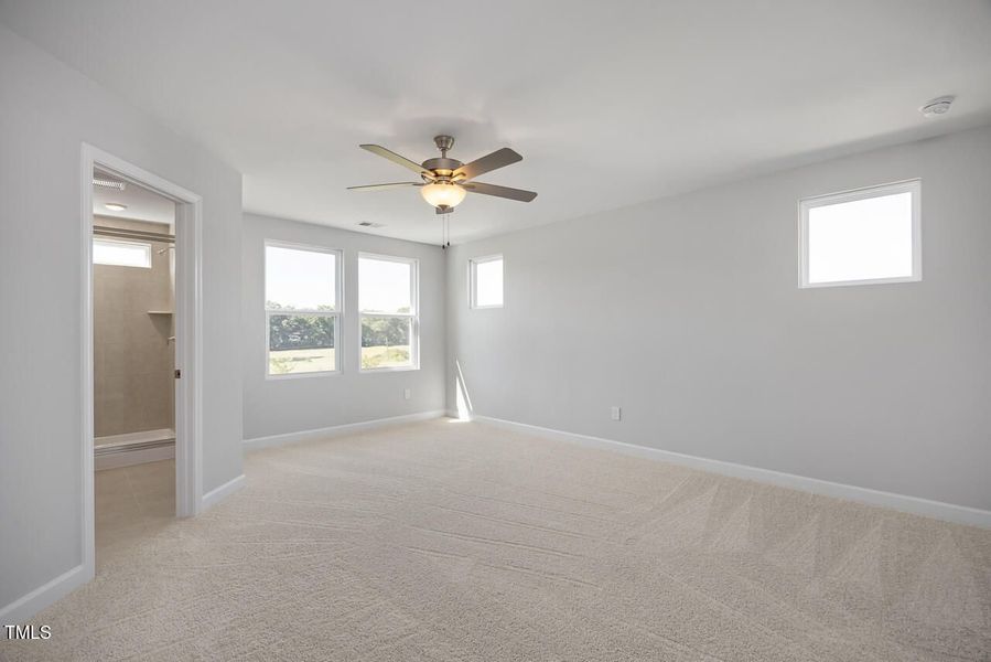 Spacious, unfurnished interior of a new home in Springvale, Fuquay Varina (Image 23).