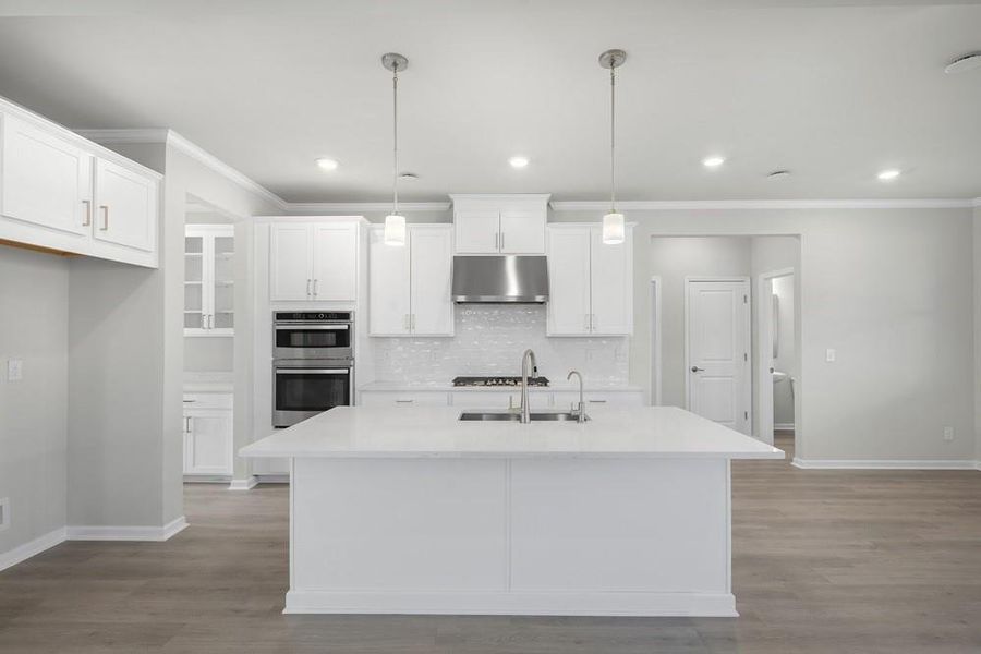 Furnished interior view inside a new home in Stratford Hills, Ball Ground (Image 6).