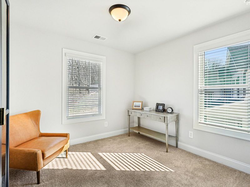 Furnished interior view inside a new home in Hemingway - Reserve Series, Cumming (Image 20).