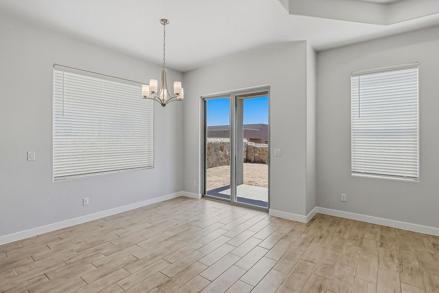 Spacious, unfurnished interior of a new home in Emerald Estates, El Paso (Image 14).