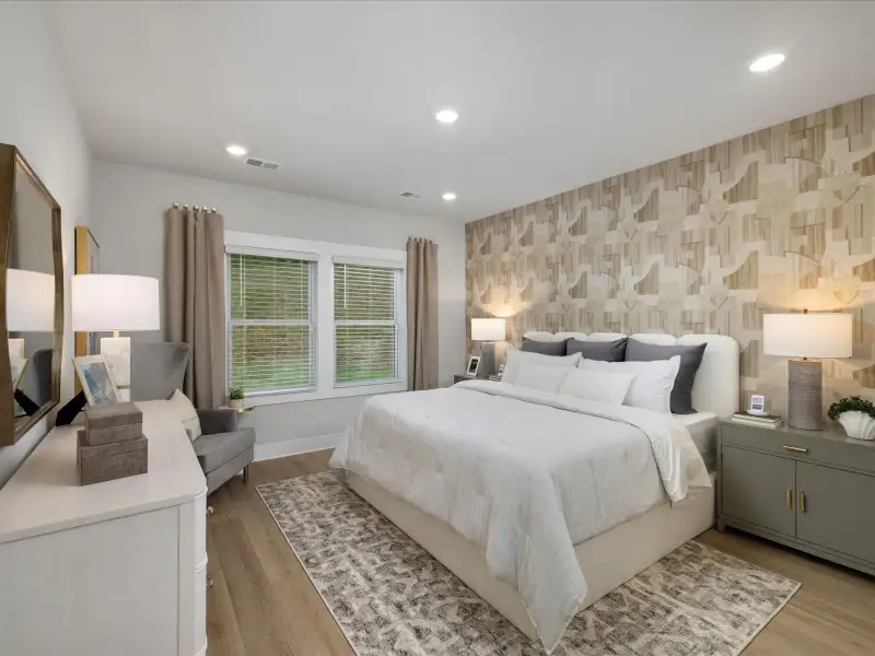 Furnished interior view inside a new home in Riverwood Farm, Piedmont (Image 7).