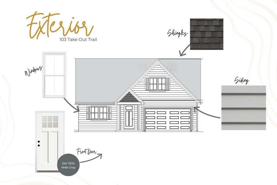 Exterior rendering of this home design in , Summerville, SC (Image 3).