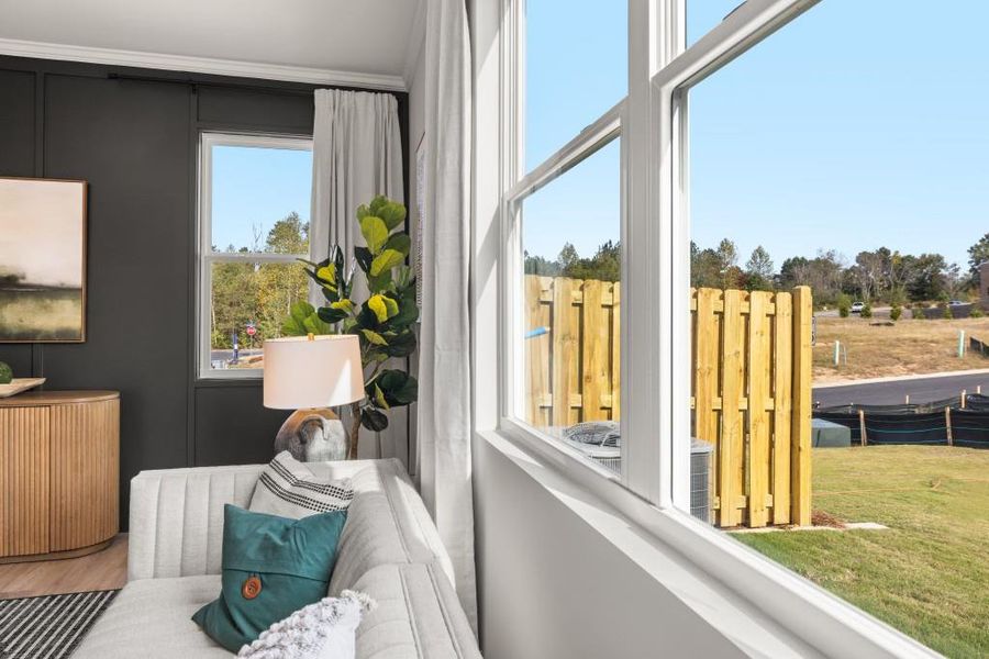 Furnished interior view inside a new home in Hughes Court, Dawsonville (Image 13).
