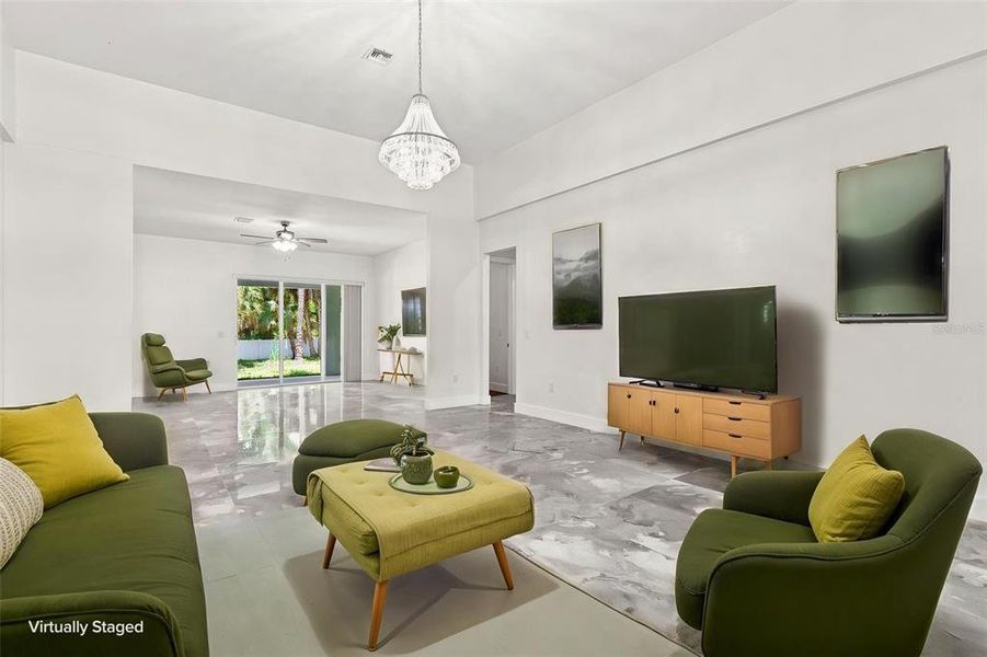 Furnished interior view inside a new home in , Naples (Image 14). Furnished interior view inside a new home in , Naples (Image 14).