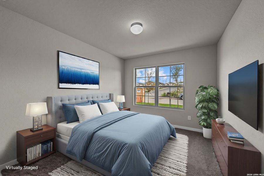 Furnished interior view inside a new home in Verano Farms, San Antonio (Image 7).
