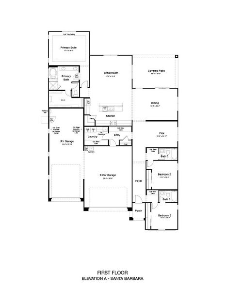 2D floor plan layout of this home in Artisan at Asante, Surprise, AZ (Image 2). 2D floor plan layout of this home in Artisan at Asante, Surprise, AZ (Image 2).