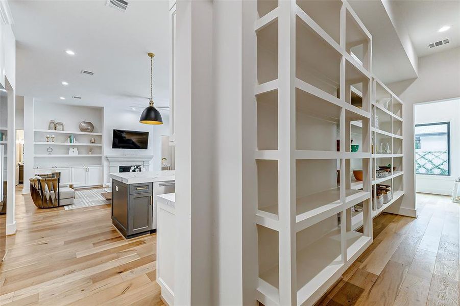 Large walk-in pantry