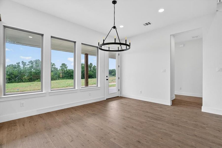 Spacious, unfurnished interior of a new home in , Poolville (Image 17).