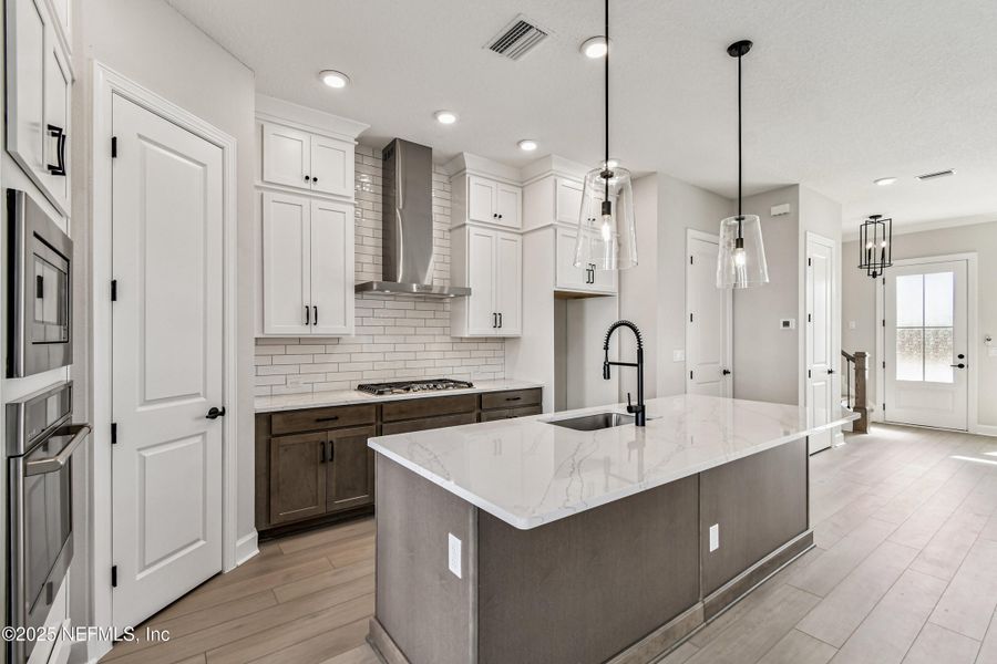 Furnished interior view inside a new home in , Jacksonville (Image 7).