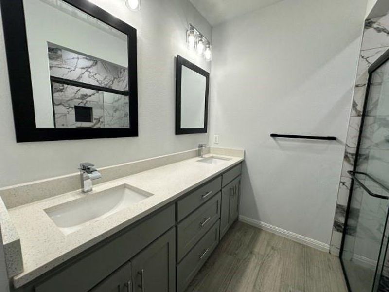 Furnished interior view inside a new home in , Fort Worth (Image 7).