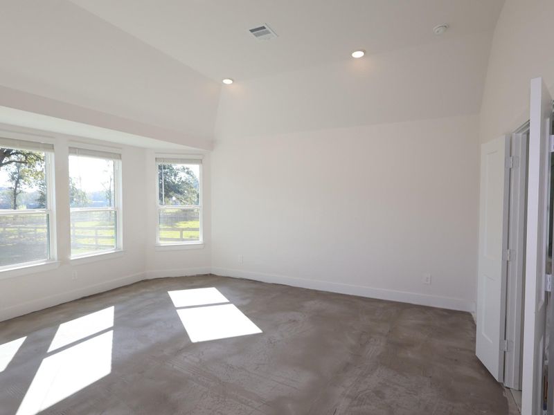 Spacious, unfurnished interior of a new home in The Oaks on 6th Street, Magnolia (Image 26).