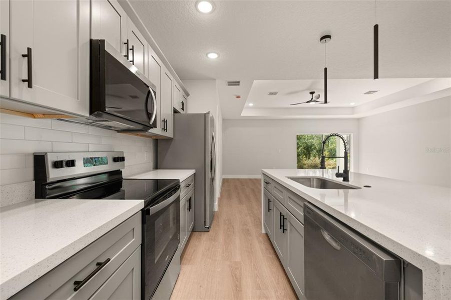 Furnished interior view inside a new home in , Sebring (Image 10). Furnished interior view inside a new home in , Sebring (Image 10).