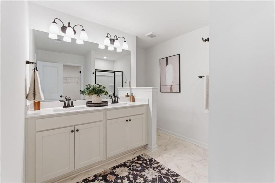 Furnished interior view inside a new home in Park Center Pointe, Mableton (Image 35).