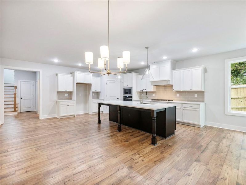 Furnished interior view inside a new home in , Buford (Image 5). Furnished interior view inside a new home in , Buford (Image 5).