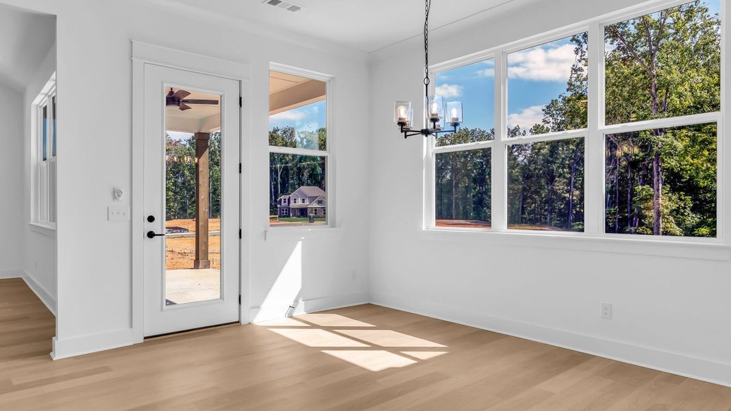 Furnished interior view inside a new home in Brush Creek, Fairview (Image 12).
