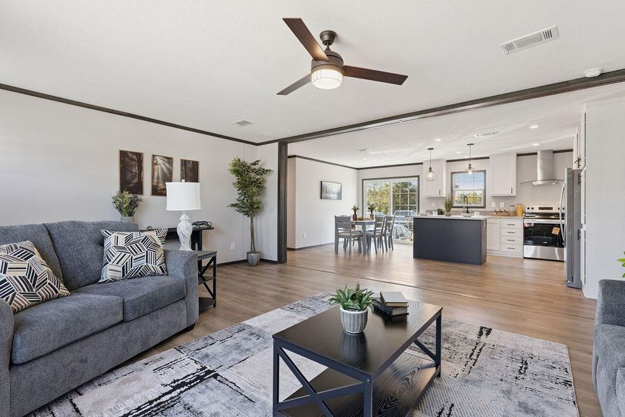 Furnished interior view inside a new home in , Eutawville (Image 9).