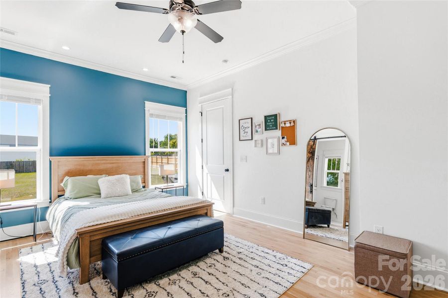 Furnished interior view inside a new home in , Belmont (Image 13).