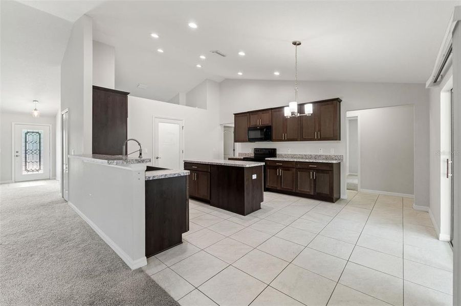 Furnished interior view inside a new home in , Spring Hill (Image 45).