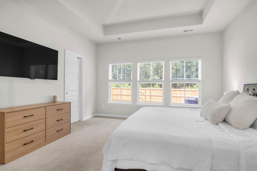 Furnished interior view inside a new home in Sweetgrass at Summers Corner: Arbor Collection, Summerville (Image 5).