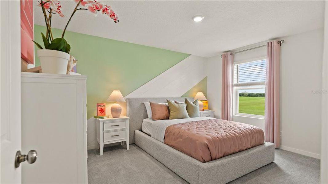 Furnished interior view inside a new home in , Clermont (Image 9).