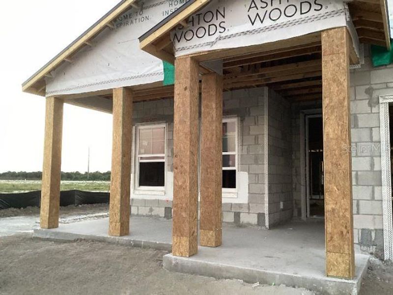 In-progress construction of a new home in Catamaran Cove Traditional, Rockledge, FL (Image 20).