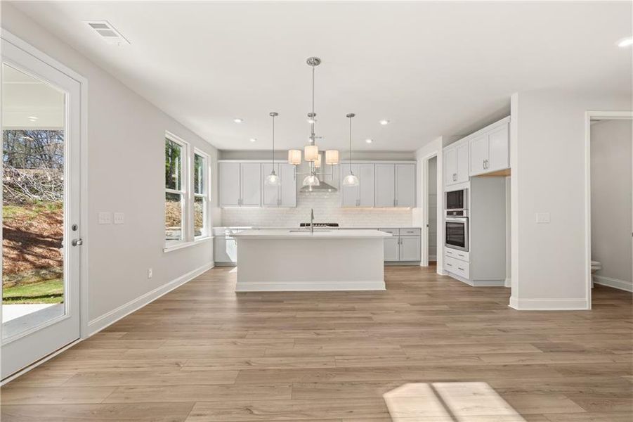 Spacious, unfurnished interior of a new home in Melody Lakeside Estates, Buford (Image 27). Spacious, unfurnished interior of a new home in Melody Lakeside Estates, Buford (Image 27).