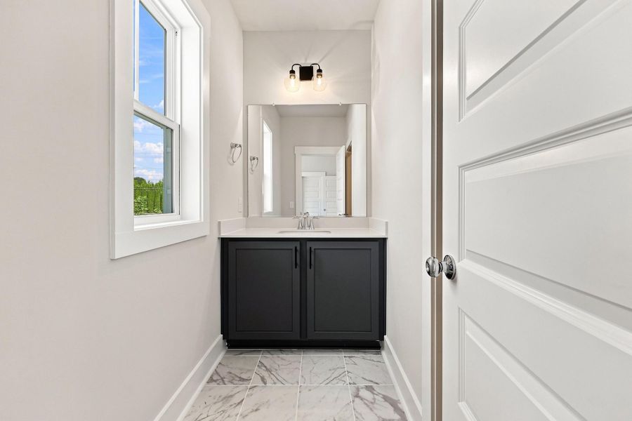 Furnished interior view inside a new home in Golden Gate, High Point (Image 31).