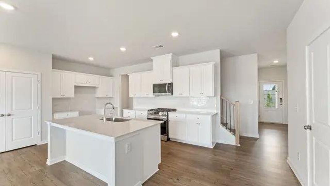 Furnished interior view inside a new home in Magnolia Square, Austell (Image 7).