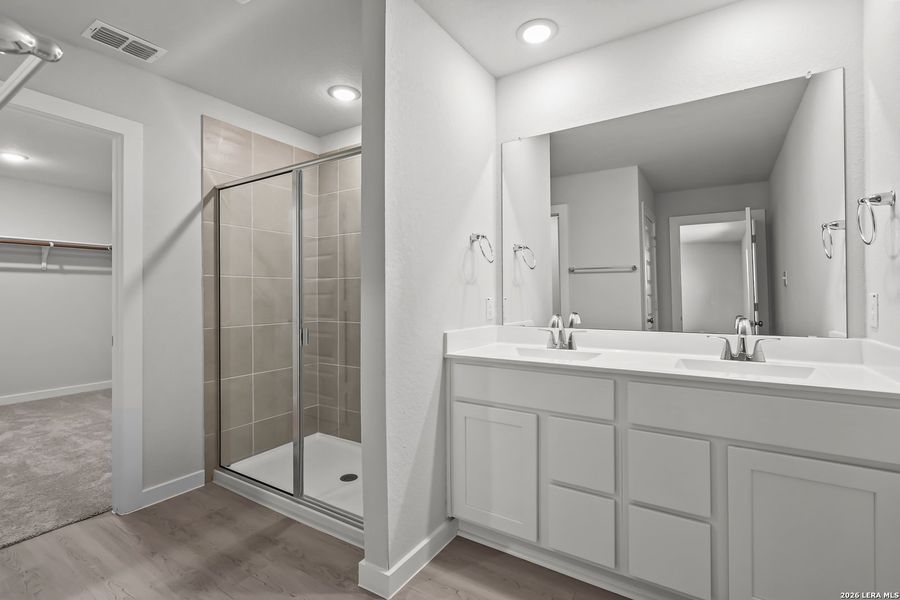 Furnished interior view inside a new home in Millican Grove, San Antonio (Image 8).