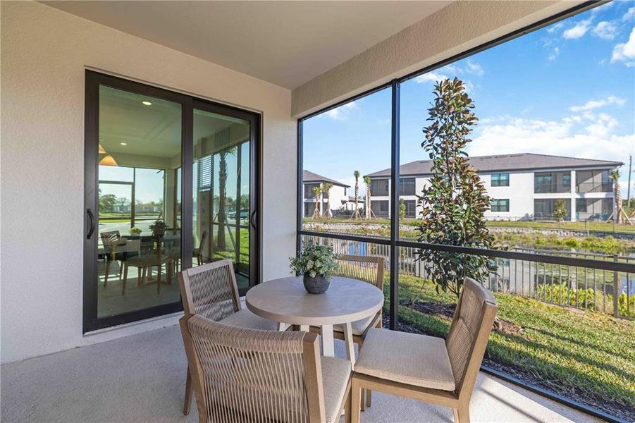 Exterior details and patio area of a home in Legends Cove, Bradenton (Image 21).