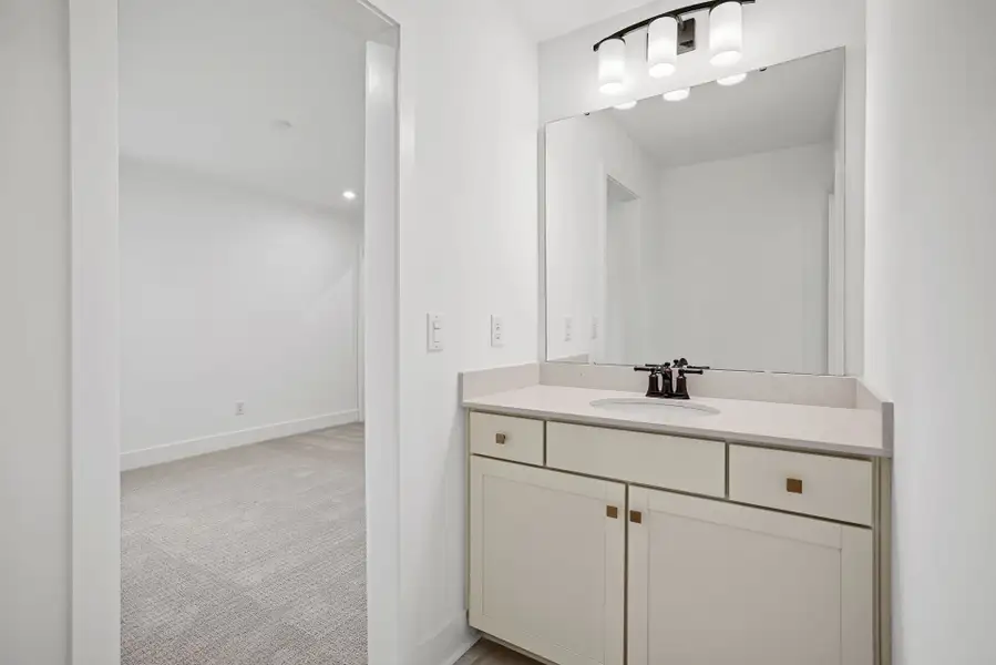 Representative furnished interior of a home built from the Shetland by Pulte Homes in Parkside Crossing, Charlotte (Image 5). Representative furnished interior of a home built from the Shetland by Pulte Homes in Parkside Crossing, Charlotte (Image 5).