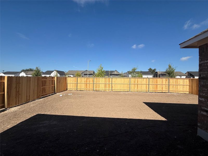 Exterior details and patio area of a home in Berry Creek Highlands, Georgetown (Image 4).