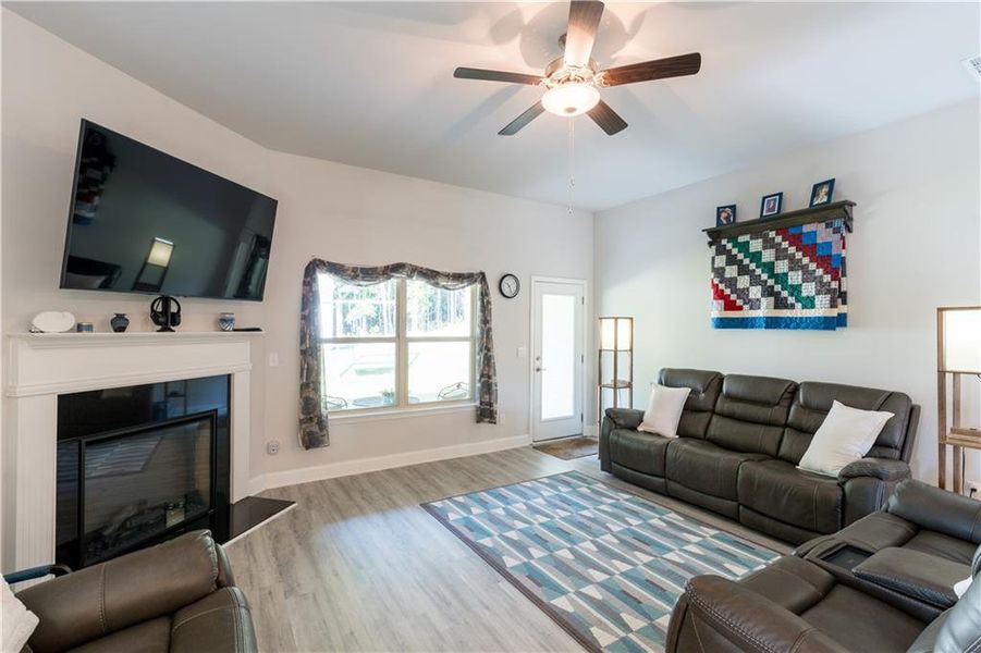 Furnished interior view inside a new home in , Maysville (Image 7).