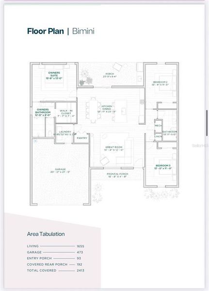 2D floor plan layout of this home in , Ocala, FL (Image 3). 2D floor plan layout of this home in , Ocala, FL (Image 3).