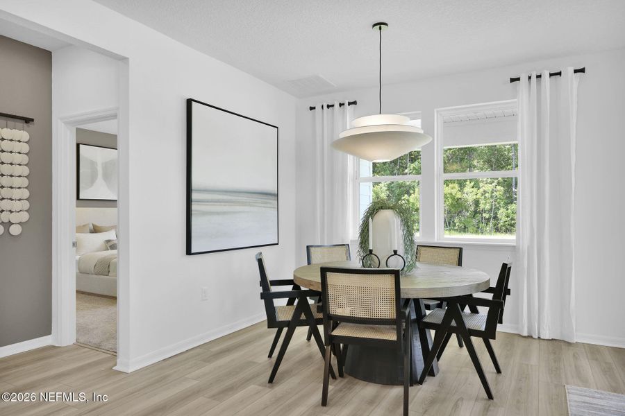 Furnished interior view inside a new home in Hyland Trail, Green Cove Springs (Image 9).