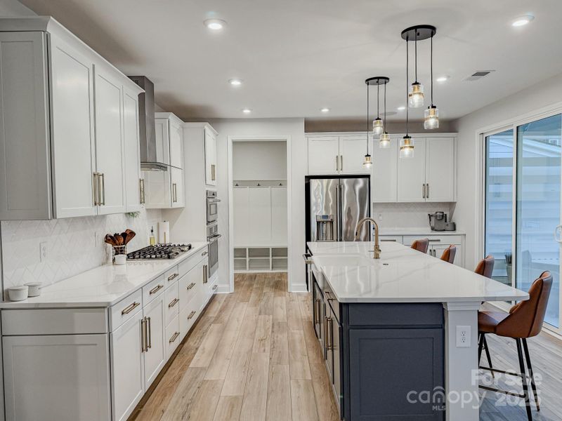 Furnished interior view inside a new home in , Mooresville (Image 9).
