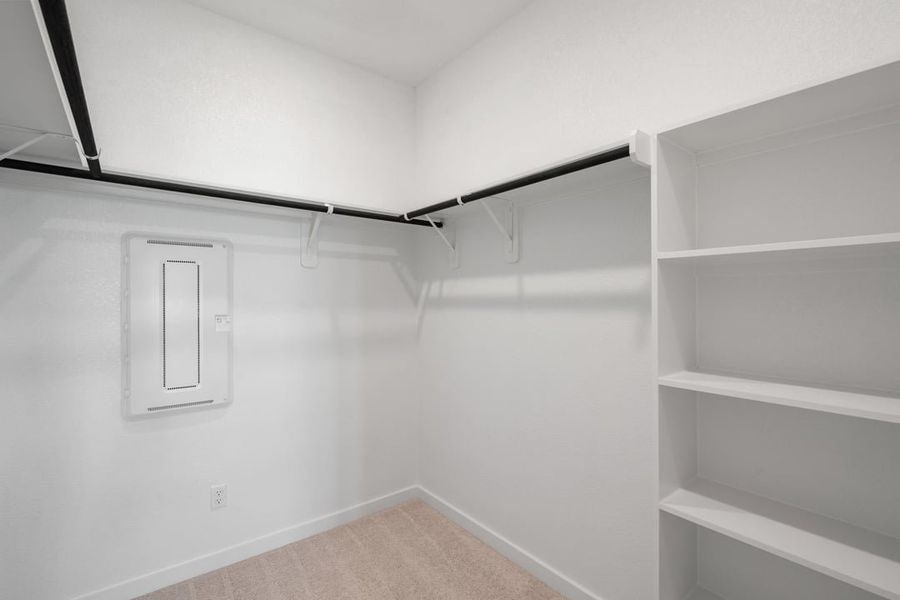 Spacious, unfurnished interior of a new home in Union Collection at Park Central, Georgetown (Image 33).