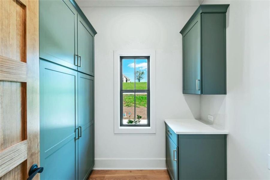 Furnished interior view inside a new home in , Blairsville (Image 18).