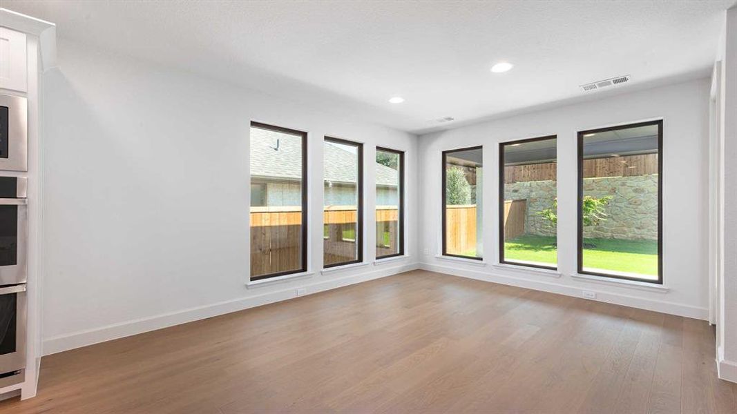 Spacious, unfurnished interior of a new home in The Heights At Uptown Celina 50', Celina (Image 22).