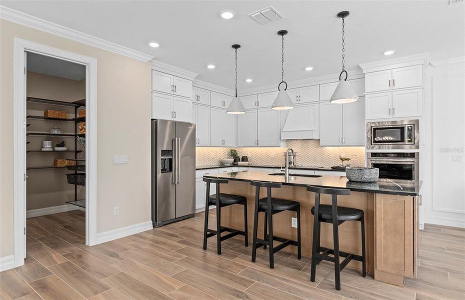 Furnished interior view inside a new home in Winter Grove, Winter Garden (Image 38).