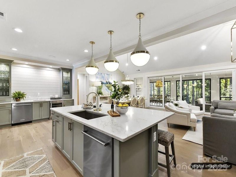 Furnished interior view inside a new home in , Fort Mill (Image 23). Furnished interior view inside a new home in , Fort Mill (Image 23).