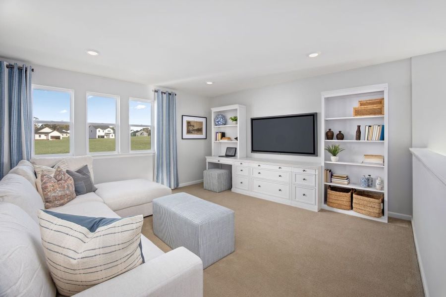 Representative furnished interior of a home built from the 2338 Modeled by KB Home in Wilson Creek Classic Series, Indian Land (Image 8).