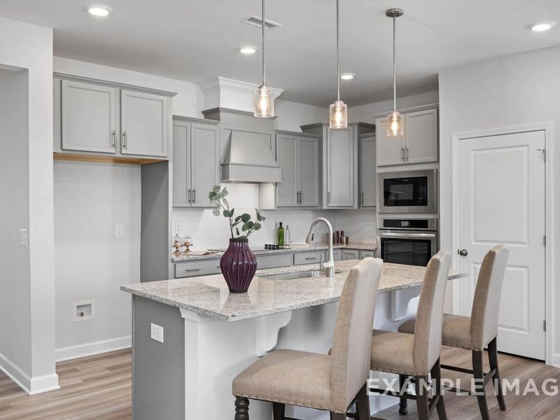 Representative furnished interior of a home built from the The Daphne C by Davidson Homes LLC in Woodland Crossing, Zebulon (Image 8).