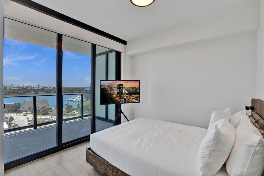 Furnished interior view inside a new home in , Miami Beach (Image 8).