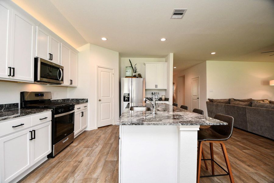 Furnished interior view inside a new home in , Rosenberg (Image 27).