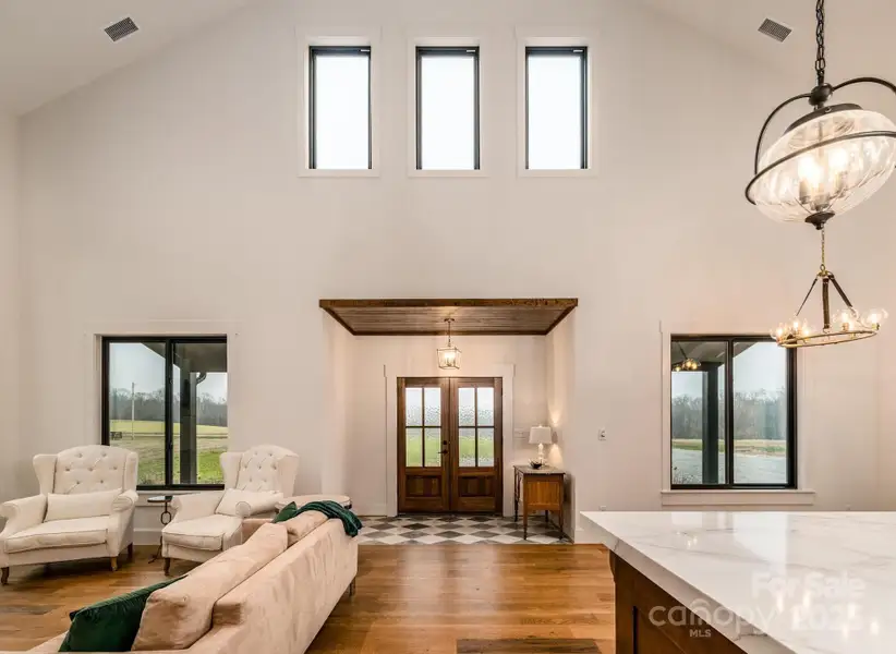 Furnished interior view inside a new home in , Cleveland (Image 7).