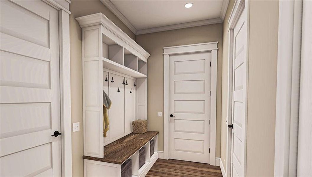 Furnished interior view inside a new home in , Maysville (Image 11).