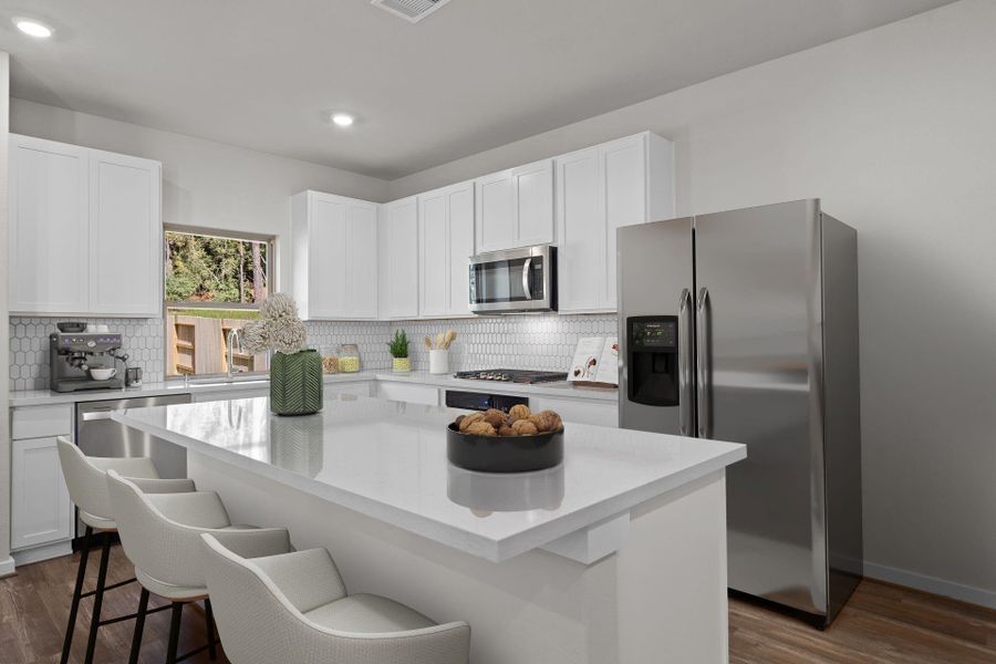 Furnished interior view inside a new home in Westridge Cove, Panorama Village (Image 7).